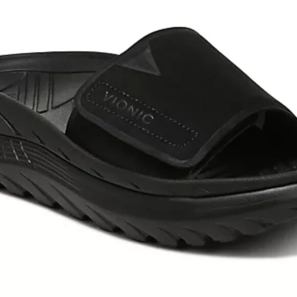 Vionic Adjustable Unisex Recovery Slide Sandals - Rejuvenate - Picture 3 of 4